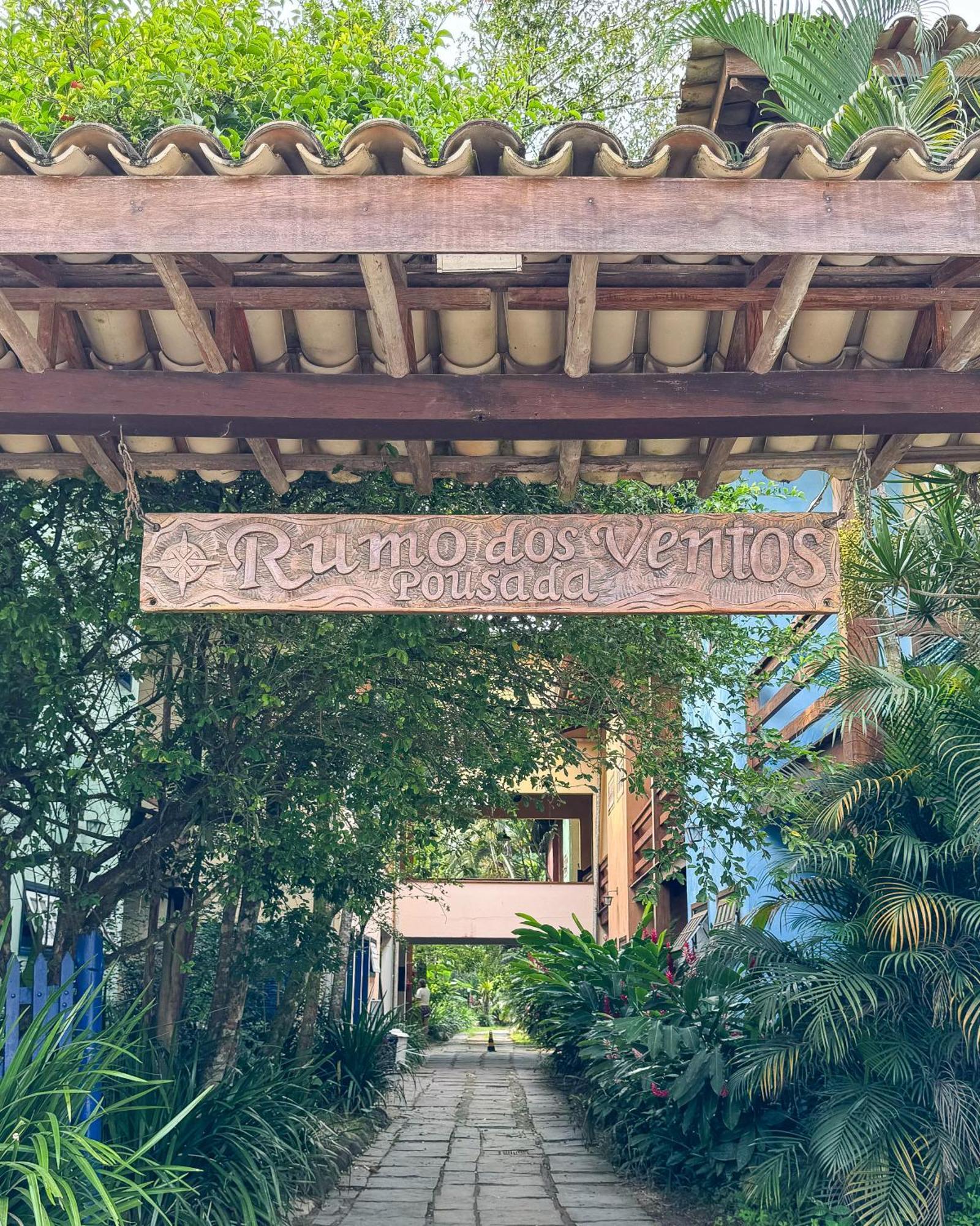 Pousada Rumo Dos Ventos Parati Exterior foto